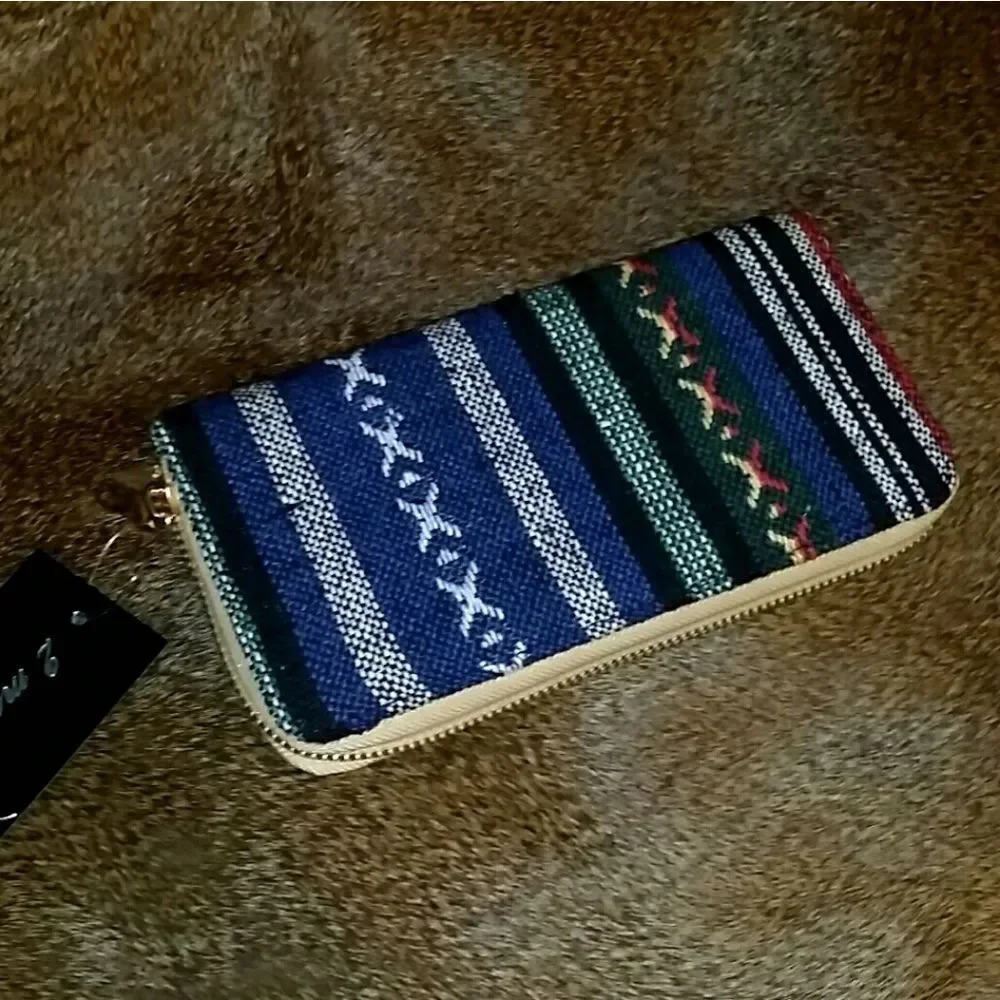 2moda ☆ Handmade Boho Patterned Wallet - Picture 1 of 6